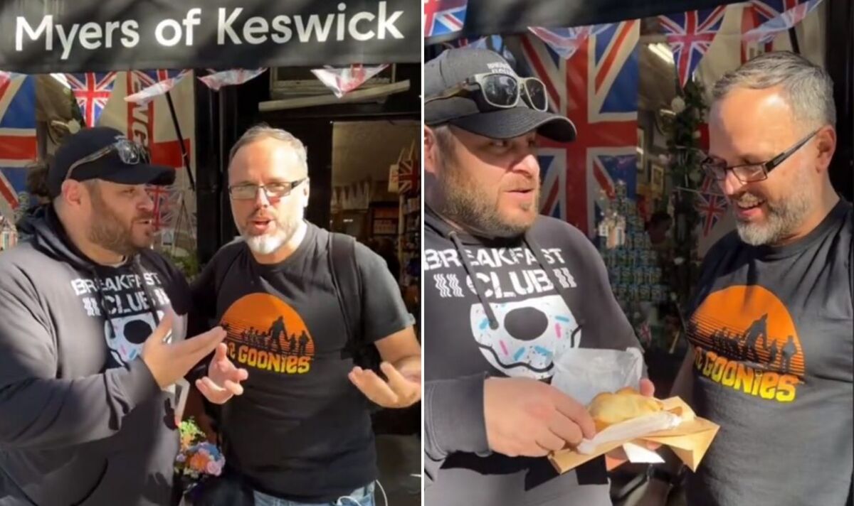Un Américain essaie un Cornish Pasty pour la première fois mais tout le monde dit la même chose