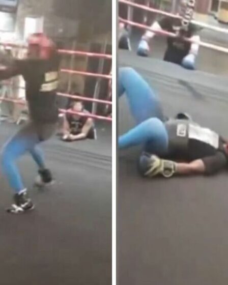 Un boxeur critiqué pour avoir « retiré le rembourrage des gants » et recouvert Claressa Shields