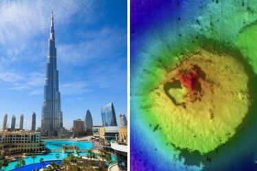 Une montagne deux fois plus grande que la plus haute tour de Dubaï découverte à 2 000 m sous le niveau de la mer