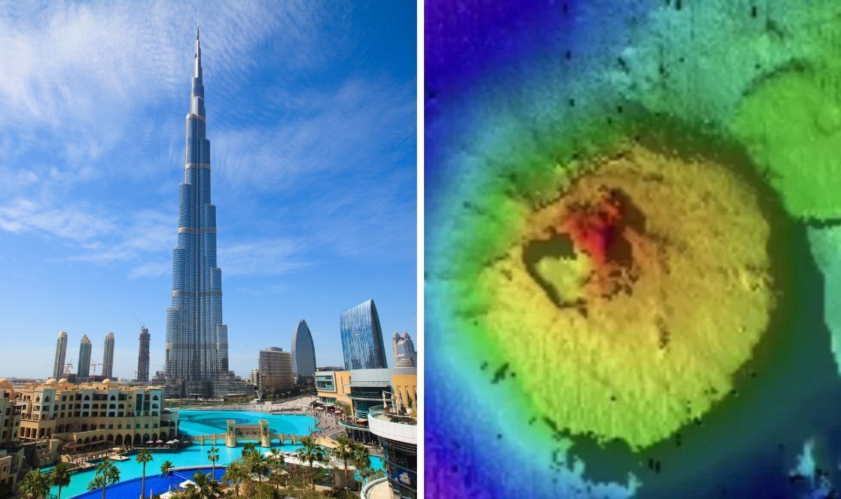 Une montagne deux fois plus grande que la plus haute tour de Dubaï découverte à 2 000 m sous le niveau de la mer