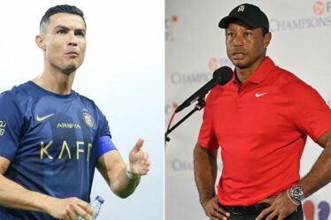 Combien Tiger Woods a-t-il gagné avec Nike ?  L'as du golf a gagné 500 millions de livres sterling de moins que Cristiano Ronaldo