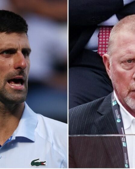 Novak Djokovic montre ses vraies couleurs alors que son comportement surprend Boris Becker
