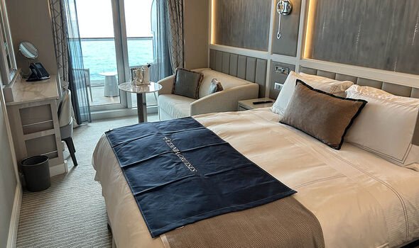 La chambre à coucher sur Oceania Vista Cruises