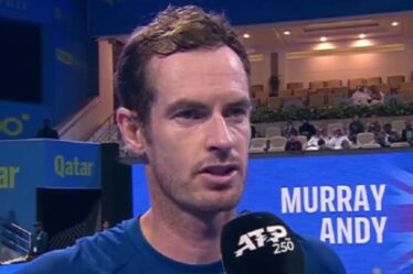 Andy Murray déconcerté par l'étrange question de l'intervieweur après sa première victoire depuis octobre