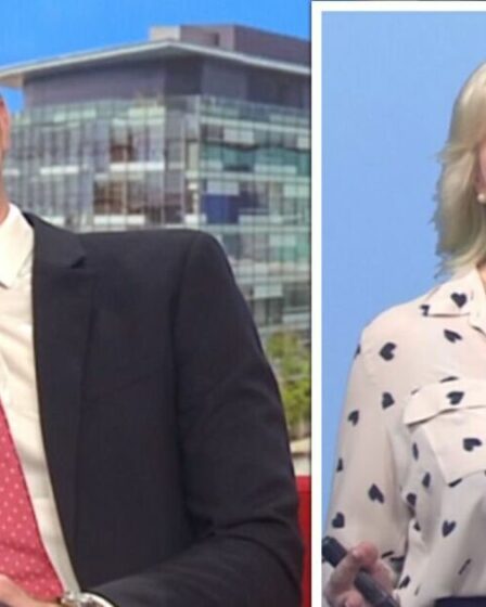 Carol Kirkwood taquinée par la co-star de BBC Breakfast à propos du bulletin météo « chaud et torride »
