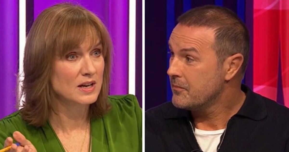 Fiona Bruce de BBC Question Time stupéfaite alors que Paddy McGuinness fait une révélation choc