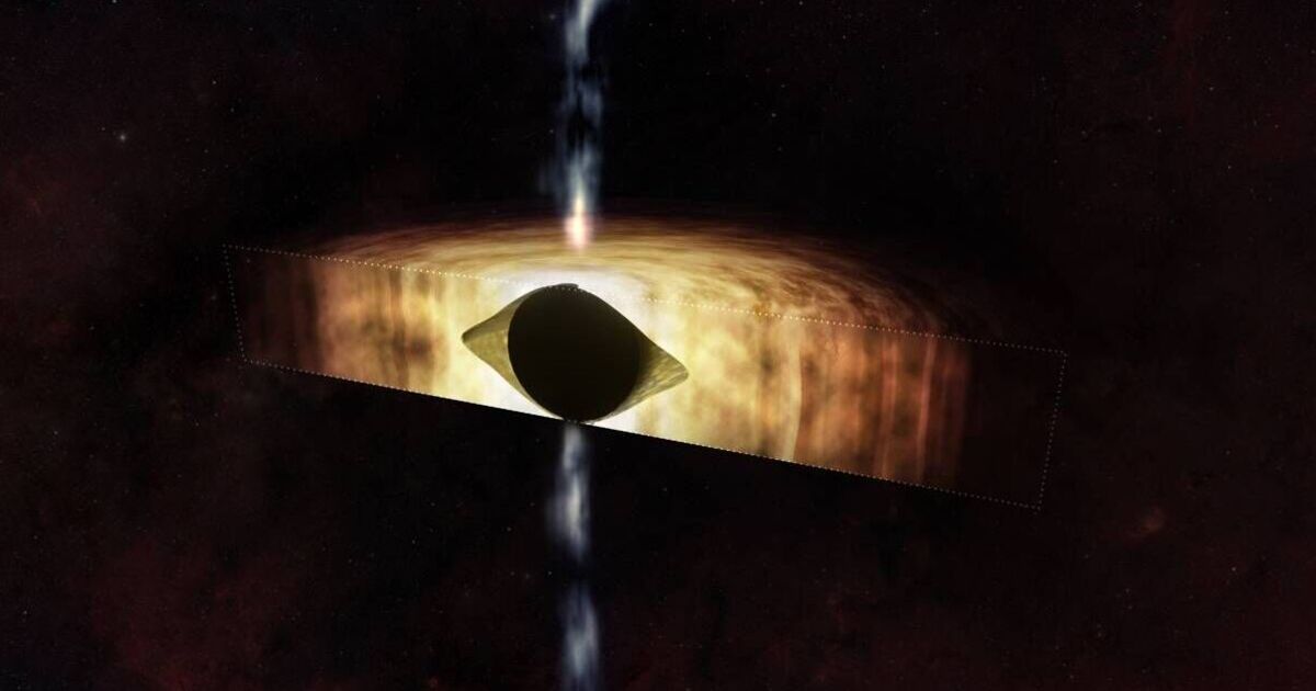 La NASA affirme que le trou noir supermassif au centre de notre galaxie ressemble à un ballon de football américain