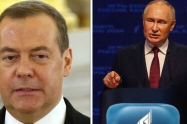 L'acolyte de Vladimir Poutine appelle à la « vengeance » face à une menace effrayante contre les « ennemis » occidentaux