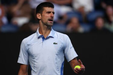 Le rêve de Novak Djokovic anéanti pour 2024 après le chagrin de Jannik Sinner