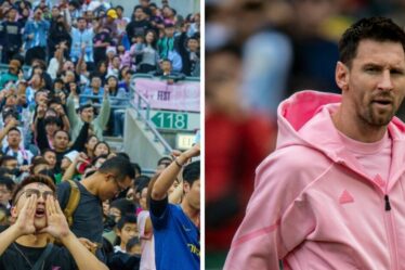 Les fans de football chinois célèbrent la domination britannique sur les Malouines pour se venger de Messi