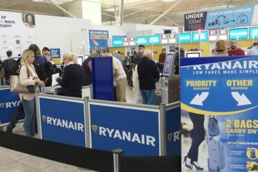 Ryanair affirme que les aéroports britanniques sont « énormément désavantagés » en raison des taxes imposées aux passagers aériens