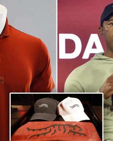 Tiger Woods explique pourquoi il porte du rouge lors du lancement de sa marque après la scission de Nike