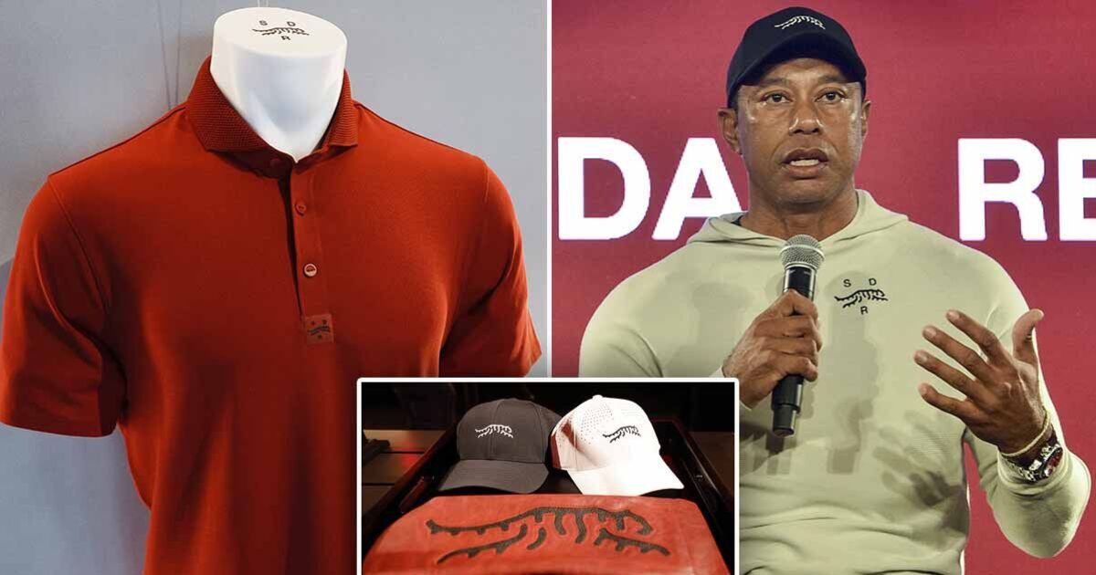 Tiger Woods explique pourquoi il porte du rouge lors du lancement de sa marque après la scission de Nike