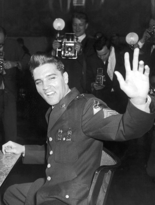 Elvis Presley pendant son service militaire en 1960
