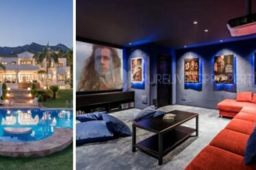 À l'intérieur du manoir de Marbella de 8,5 millions de livres sterling de Novak Djokovic avec huit salles de bains, spa et home cinéma