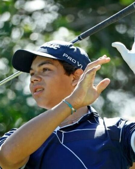 Charlie, le fils de Tiger Woods, voit son rêve de l'US Open brisé après une ronde d'horreur