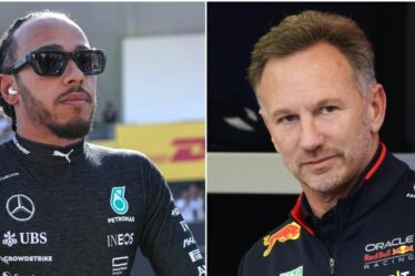 F1 LIVE: Un pilote "amateur" sera limogé dans deux courses alors que Horner snobe Hamilton