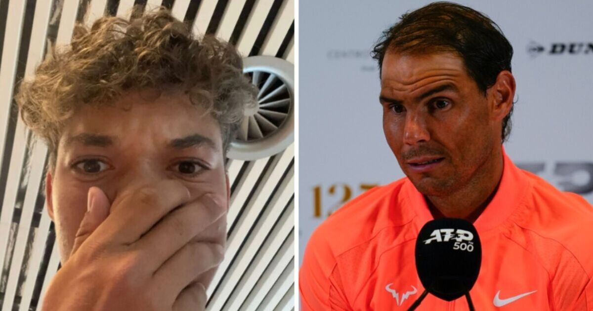 L'adversaire de Rafael Nadal à l'Open de Madrid, 16 ans, produit une brillante réaction après le match nul