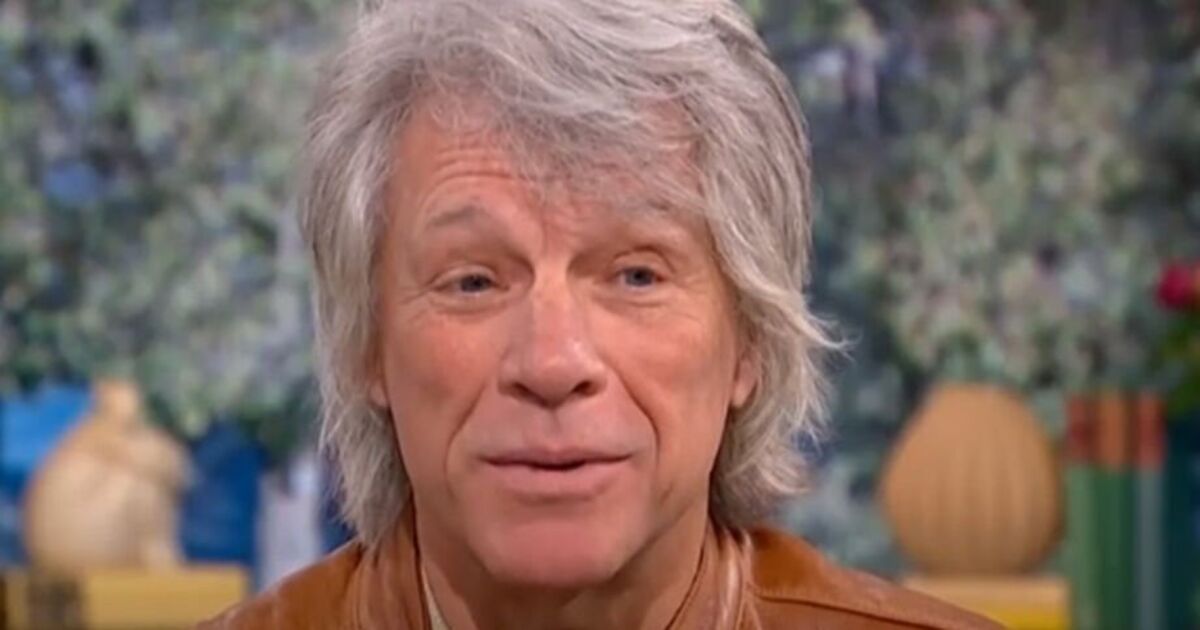 L'animateur de This Morning est obligé de répondre alors que Bon Jovi quitte rapidement