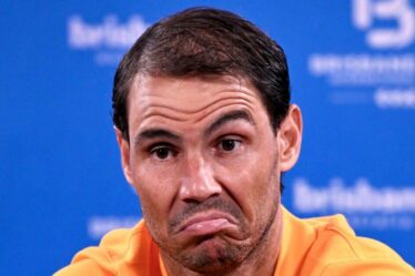 Rafael Nadal "pas blessé", selon une nouvelle théorie d'absence avancée par les médias espagnols