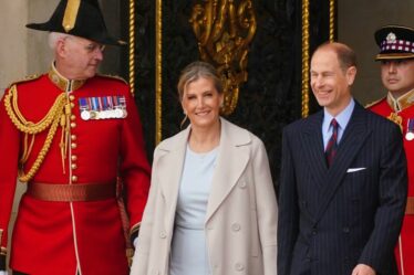 Sophie et Edward EN DIRECT : la relève historique de la garde a lieu au palais de Buckingham