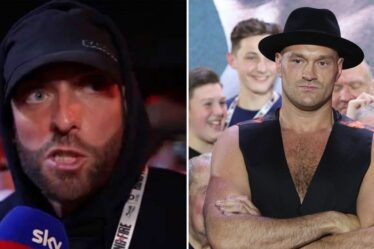 Dans la préparation de la pesée de Tyson Fury qui permettra à Usyk de se battre « homme contre garçon »