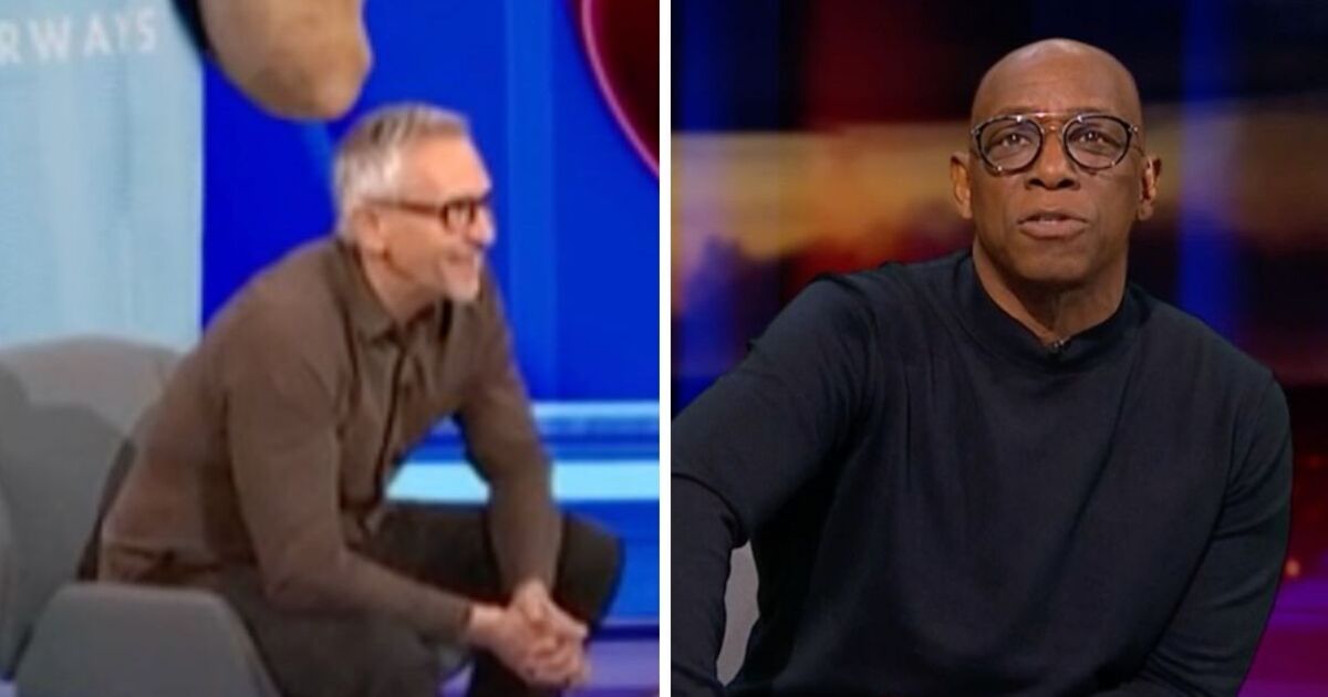 Gary Lineker éclate de rire alors que Ian Wright dénonce « la pire décision que j'ai jamais vue »