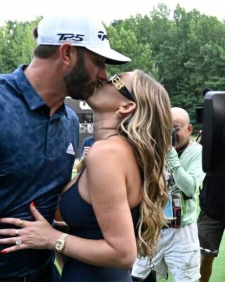 La star de la PGA, Dustin Johnson, a subi une « blessure anormale dans sa chambre » avec sa femme Paulina Gretzky