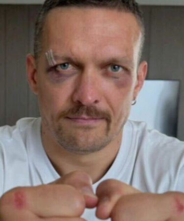 Les photos d’Oleksandr Usyk après les combats de Tyson Fury et Anthony Joshua en disent long