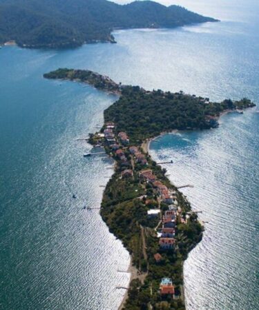 L'île « vierge » et « paisible » abrite certaines des plages les plus « isolées » de Turquie
