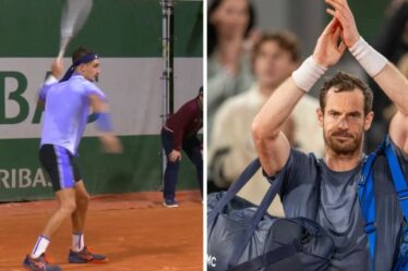 Roland-Garros EN DIRECT : controverse enflammée sur les arbitres alors qu'Andy Murray propose une mise à jour sur sa retraite