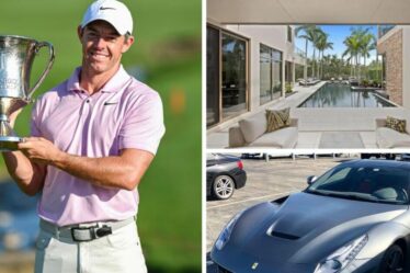 Rory McIlroy possède une collection de voitures de 900 000 £, de superbes demeures et a une valeur nette énorme