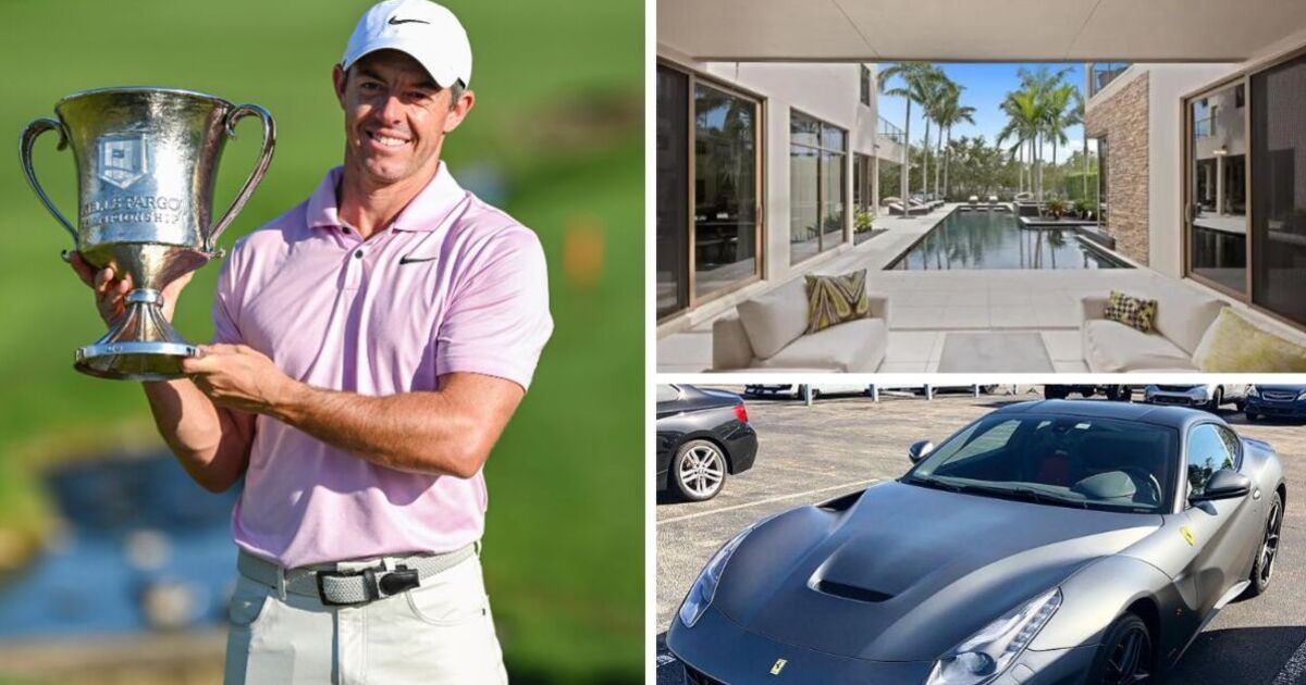 Rory McIlroy possède une collection de voitures de 900 000 £, de superbes demeures et a une valeur nette énorme