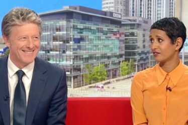 Charlie Stayt de BBC Breakfast interpellé par Naga Munchetty alors qu'il l'a averti de "soyez gentil"