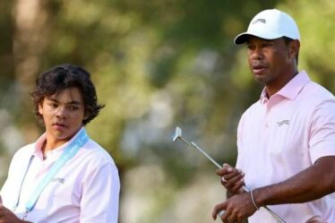 Charlie, le fils de Tiger Woods, montre les traits d'un golfeur emblématique après la misère de l'US Open