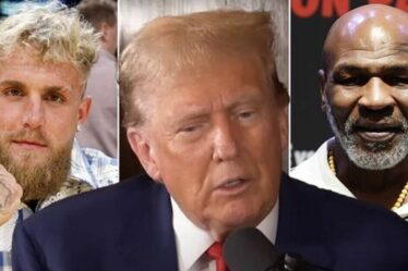 Mike Tyson contre Jake Paul prédit le combat fait par Donald Trump