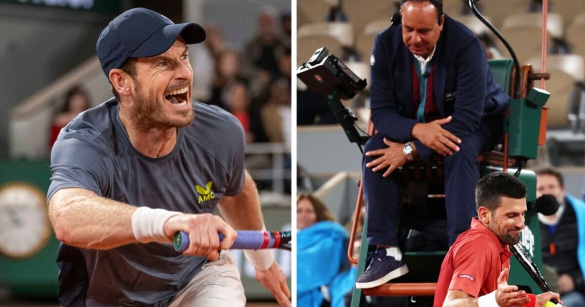 Roland-Garros EN DIRECT : Andy Murray suscite la crainte d’une blessure alors que l’arbitre de Djokovic se retire brutalement