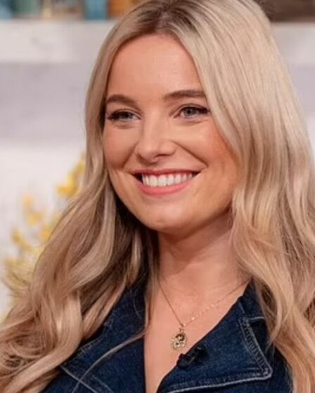 Sian Welby de ce matin fond en larmes alors qu'elle fait l'annonce de son bébé