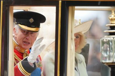 Trooping the Color LIVE : le roi Charles rayonne alors qu'il salue la foule malgré un revers majeur