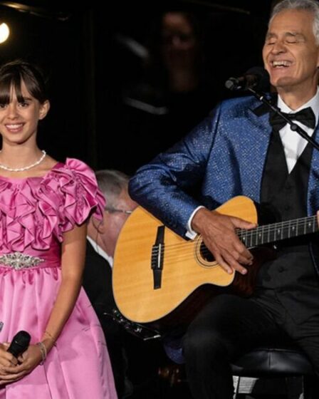Andrea Bocelli et Virginia Bocelli, 12 ans, chantent en duo Hallelujah au BST Hyde Park dans de nouvelles images