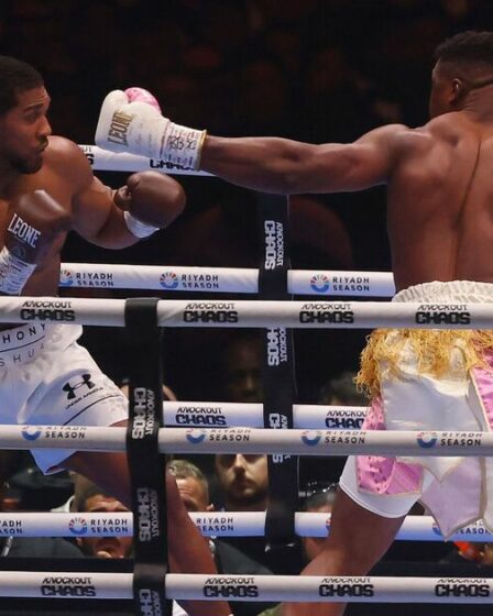 Anthony Joshua exhorte le champion de l'UFC à imiter Francis Ngannou et à passer à la boxe