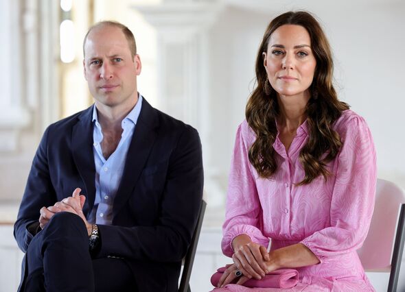 Le prince William et la princesse Kate