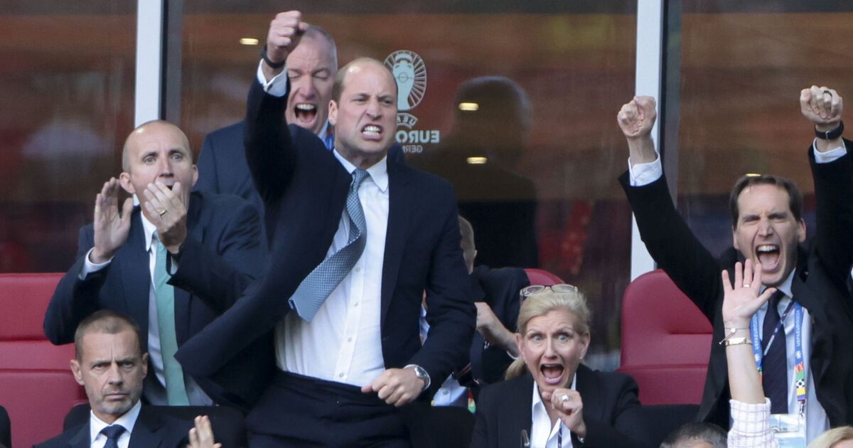 Déclaration passionnée du prince William avant la finale de l'Euro de l'Angleterre