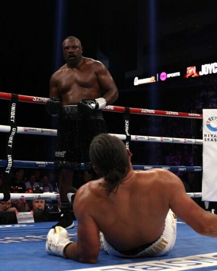Derek Chisora ​​bat Joe Joyce et fait une déclaration de retraite improbable après avoir serré Farage dans ses bras