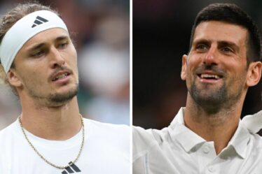 Novak Djokovic rend son verdict sur Alexander Zverev après que l'Allemand ait perdu la victoire à Wimbledon