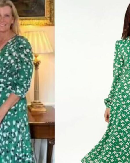 Procurez-vous la robe midi fleurie verte de la duchesse Sophie pour 36 £ chez Debenhams