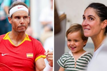 Rafael Nadal envoie un message émouvant à sa femme et à son fils après avoir « souffert » aux Jeux olympiques