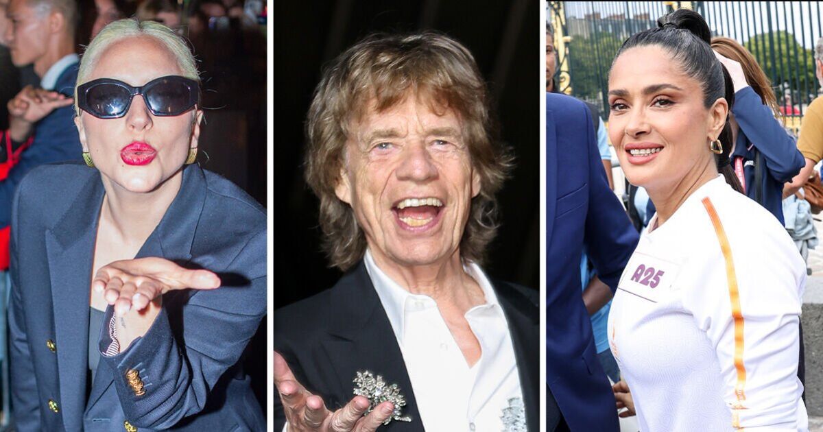 Toutes les stars des JO de Paris 2024, de Mick Jagger à Lady Gaga en passant par Salma Hayek