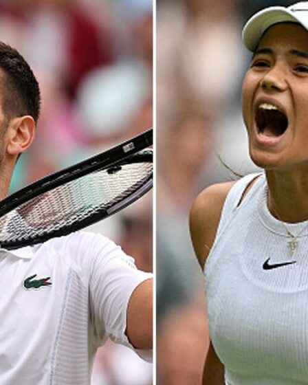 Wimbledon EN DIRECT : Novak Djokovic qualifié de « blague » alors qu'Emma Raducanu reçoit de bonnes nouvelles