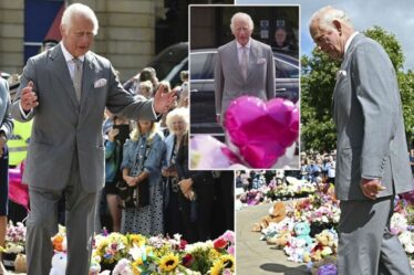 Le roi Charles arrive à Southport pour rencontrer les enfants survivants d'une attaque horrible